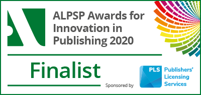 ALPSP award 2020 Innovation in Publishing